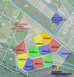 Działki w Zaborze z widokiem na łąki na sprzedaż